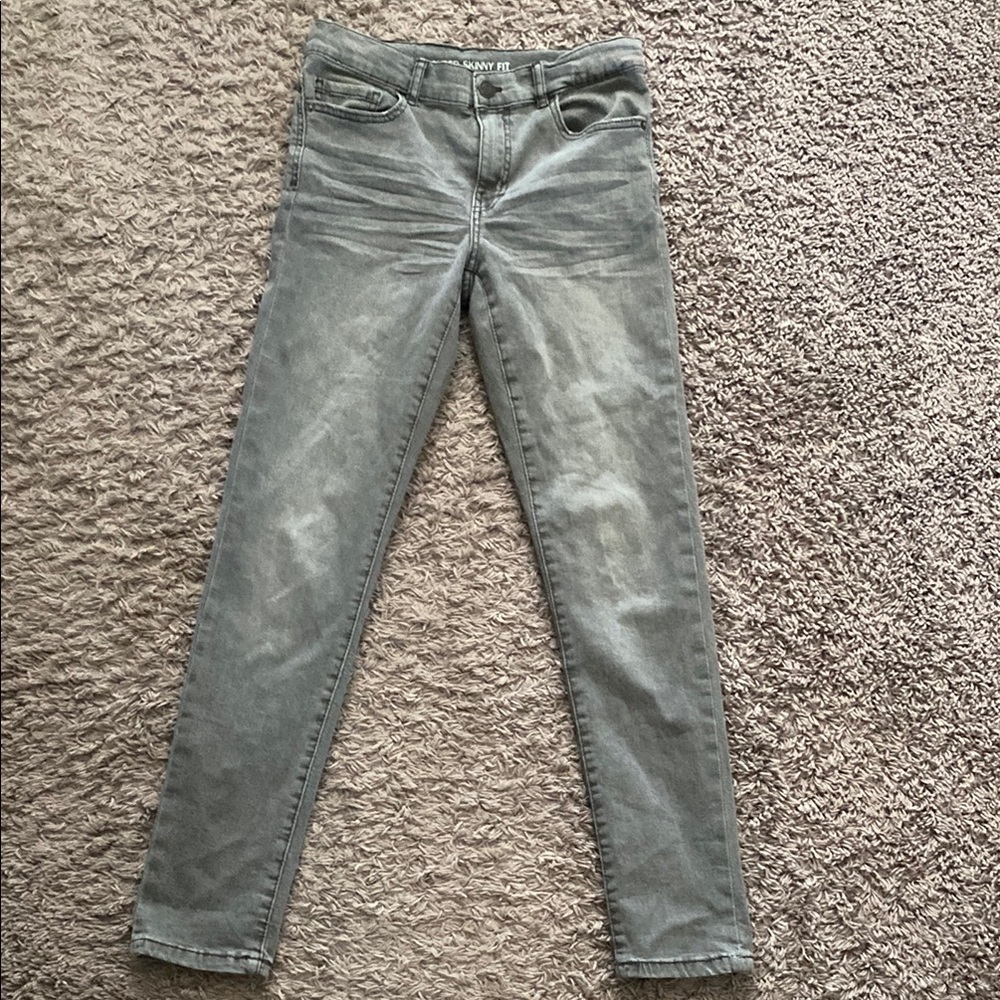 Zara Gray Slim Fit Jeans